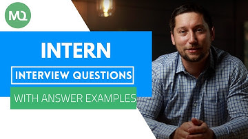 Internship Interview Questions with Answer Examples