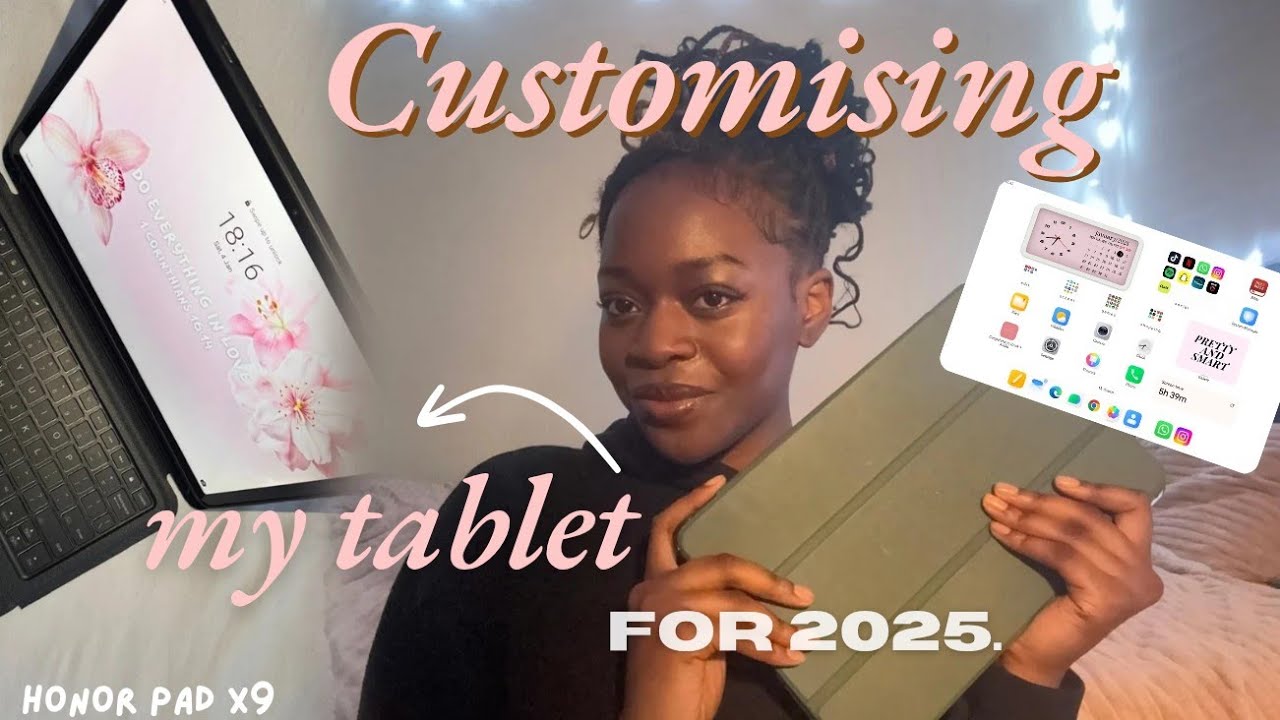 tablet REFRESH 💗 + new accessories || honor pad x9
