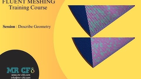Fluent Meshing Training Course: Session 7, Describe Geometry