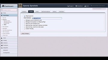 Approval - Configuration Basics