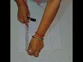 34 इंच चेस्ट की बाजू कटिंग || आसान तरीका