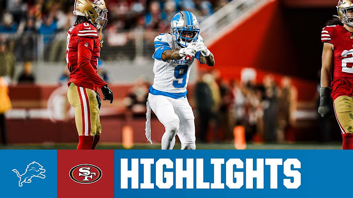 Detroit Lions win a SHOOTOUT on Monday Night Football 🎆 | Lions at 49ers: 2024 NFL Season Highlights