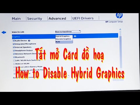 Video: Máy tính xách tay của tôi có 2 card đồ họa?