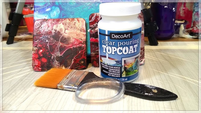 Decoart DuraClear Varnish Test For Acrylic Painting Paper Mache Cosplay  Props 