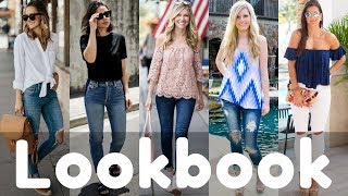 Latest Summer Jeans Outfits Style 2018 Lookbook | Women Fashion