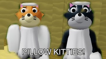 HOW TO GET "THE PILLOW KITTIES" BADGE + MORPH/SKIN IN PIGGY RP CUSTOMS ROLEPLAY! - Roblox