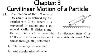 Curvilinear Motion of Particle | Unit:4 | Applied Mechanics Dynamic | Lecture:2 | PU | Prashant YT|