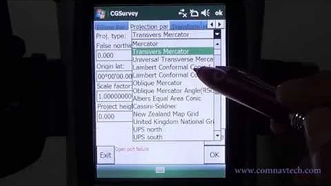 ComNav T300 internal UHF mode