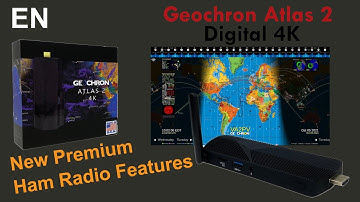 Geochron 4k Atlas 2 Ham Radio World Clock