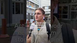 Kabinet wil dat stagevergoeding verplicht wordt, maar hoeveel per maand? | RTL Nieuws