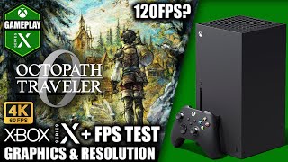Octopath Traveler 0 - Xbox Series X Gameplay   FPS Test