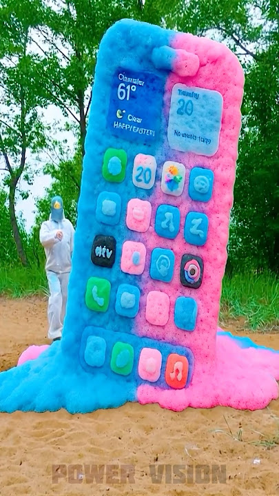 Coca Cola and Mentos vs Apple Water Beads Logo