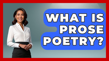 What Is Prose Poetry? - The Language Library