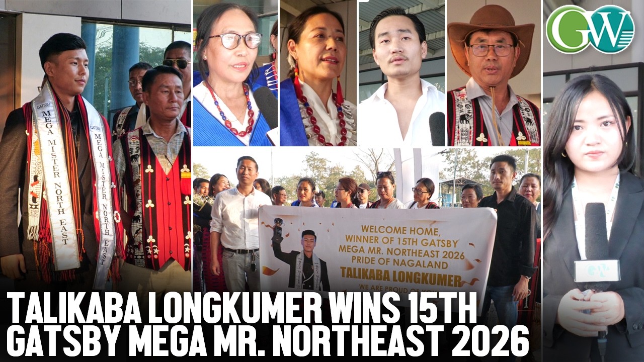 TALIKABA LONGKUMER WINS 15TH GATSBY MEGA MR. NORTHEAST 2026; CIVIC RECEPTION AT DMP AIRPORT