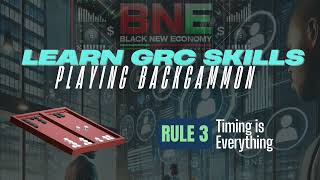 Backgammon & Risk Management (GRC) | RULE 3: Timing is Everything | GOVERNANCE RISK & COMPLIANCE