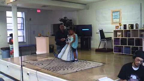 Madison at the Talent Show