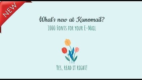 Add Fonts to KUNOMAIL – Easily Install New Fonts in Your Email Program (Windows Tutorial)