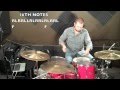 30 Second Drum Lesson - Linear Fill - Sixteenth Notes