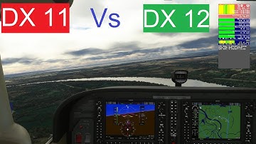 MSFS Microsoft Flight Simulator 2020 - DX 11 VS DX 12 - Sim Update 8 - RTX 3060Ti - Ultra Settings