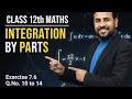 Integration NCERT Class 12th maths chapter 7 Exercise 7.6 Q 10 to 14