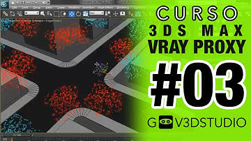 Vray Proxy en 3ds Max 03 Insertar VRay Proxy en escenas complejas