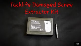 Tacklife 4Pcs Damaged Screw Extractor Set