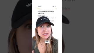3 Things I HATE About YouTube…🫠 Do you agree?