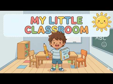 Learn Classroom Vocabulary: The School Song for Kids!