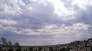 Timelapse Cam 1 - 30. juni 2019