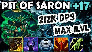 Max Item Level Run | POS +17 Windwalker POV