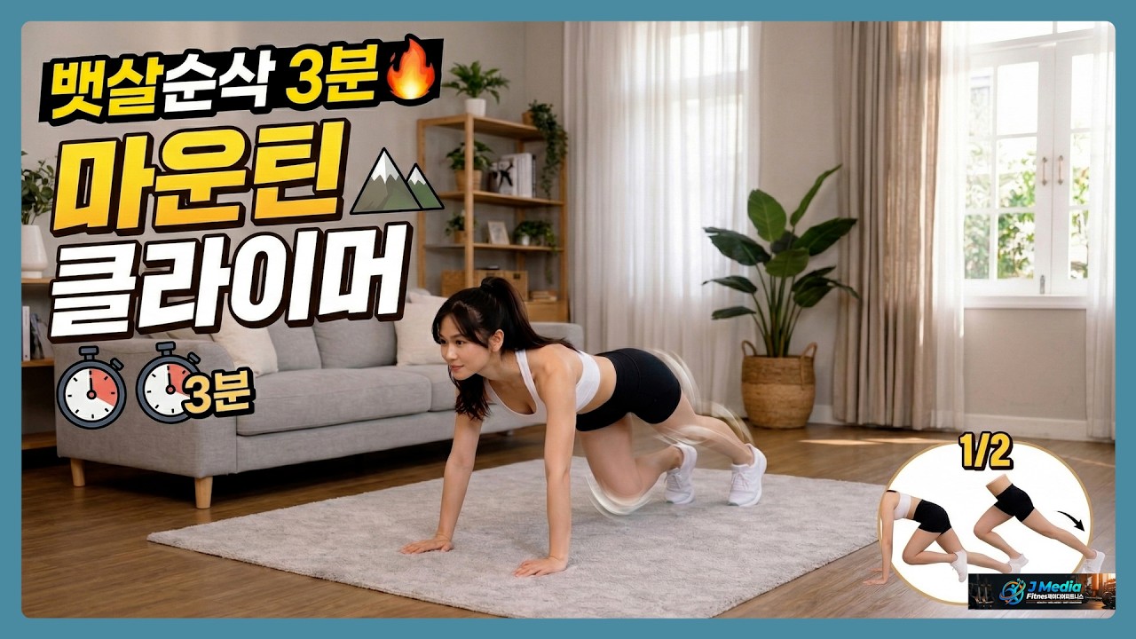 홈트레이닝 마운틴클라이머