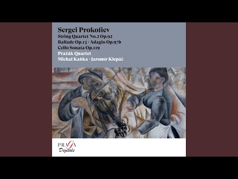 String Quartet No. 2 in F Major, Op. 92 (on Kabardinian Themes) : II. Adagio