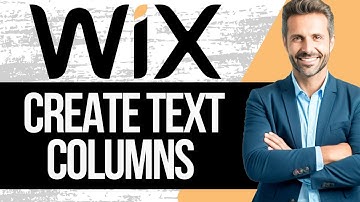 How To Create Text Columns In Wix