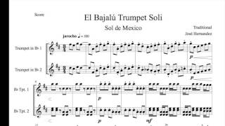 El Balaju Trumpet Soli Transcription