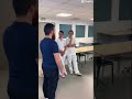 Immersion dans 1 cabinet de kinésithérapeutes Cette première journée de rencontres se termine à