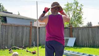 WEED EATER! #highlights #diy #video #weeding