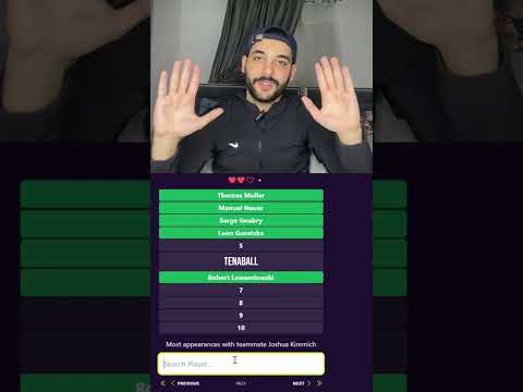 Which Players Have Played The Most Matches With Kimmich Who Knows The Rest