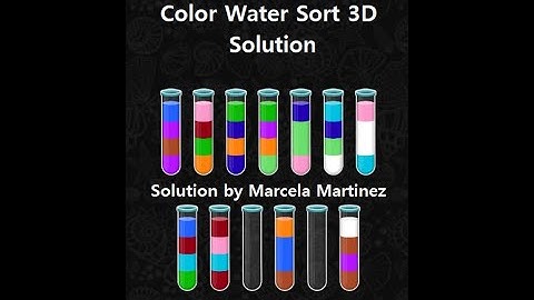 Color Water Sort 3D level 142 | Gameplay Mobile Games