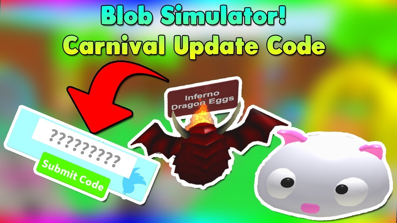 Carnival Update Codesapple And Coin Codes Blob Simulator Roblox Codes - codes for roblox apple picking simulator