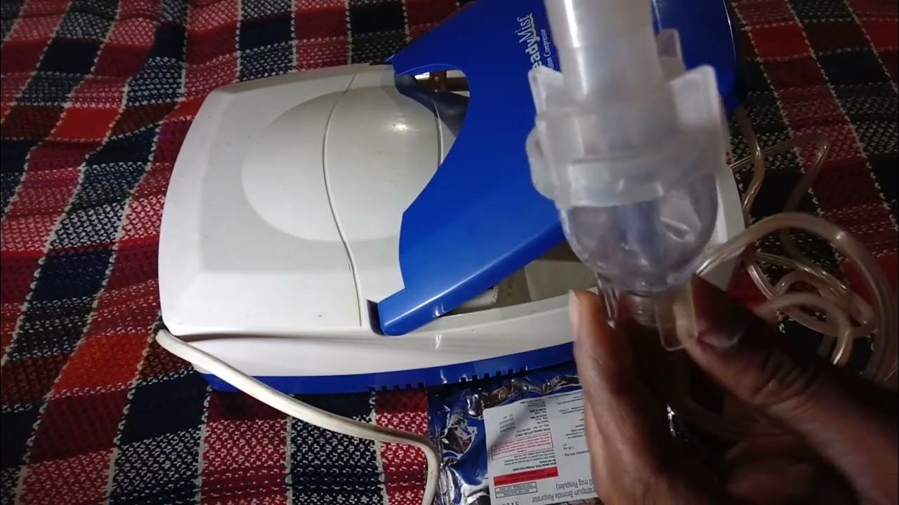 How to Nebulizer home Demo 2 month old baby kids children machine YouTube