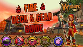 Wizard101: GRANDMASTER FIRE DECK AND GEAR GUIDE