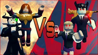 2v2s. Private server team fights. Heroes online world roblox