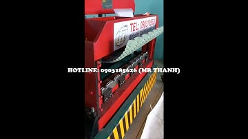 LẮP ĐẶT MÁY CÁN TÔN 2 TẦNG 09 SÓNG VÀ 13 SÓNG LAPHONG TÍCH HỢP DẬP VÒM