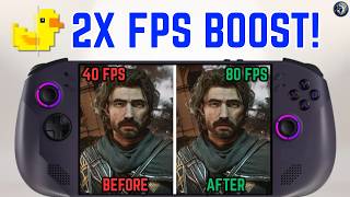 I DOUBLED my FPS on the Lenovo Legion Go S! - Is Lossless Scaling Worth it?