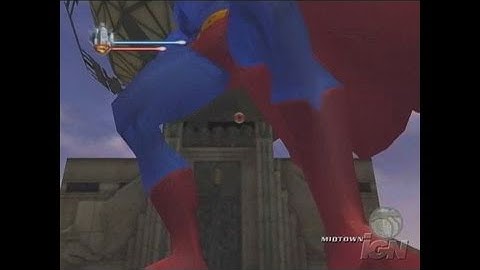 Superman Returns: The Videogame Xbox Gameplay - Dive Bomb
