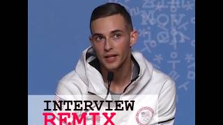 Adam Rippon Interview Remix