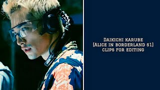 Daikichi Karube Alice In Borderland S1 Clips For Editing