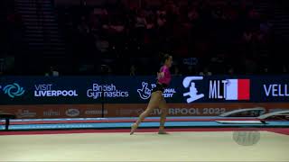 KICKINGER Selina (AUT) - 2022 Artistic Worlds, Liverpool (GBR) - Qualifications Floor Exercise