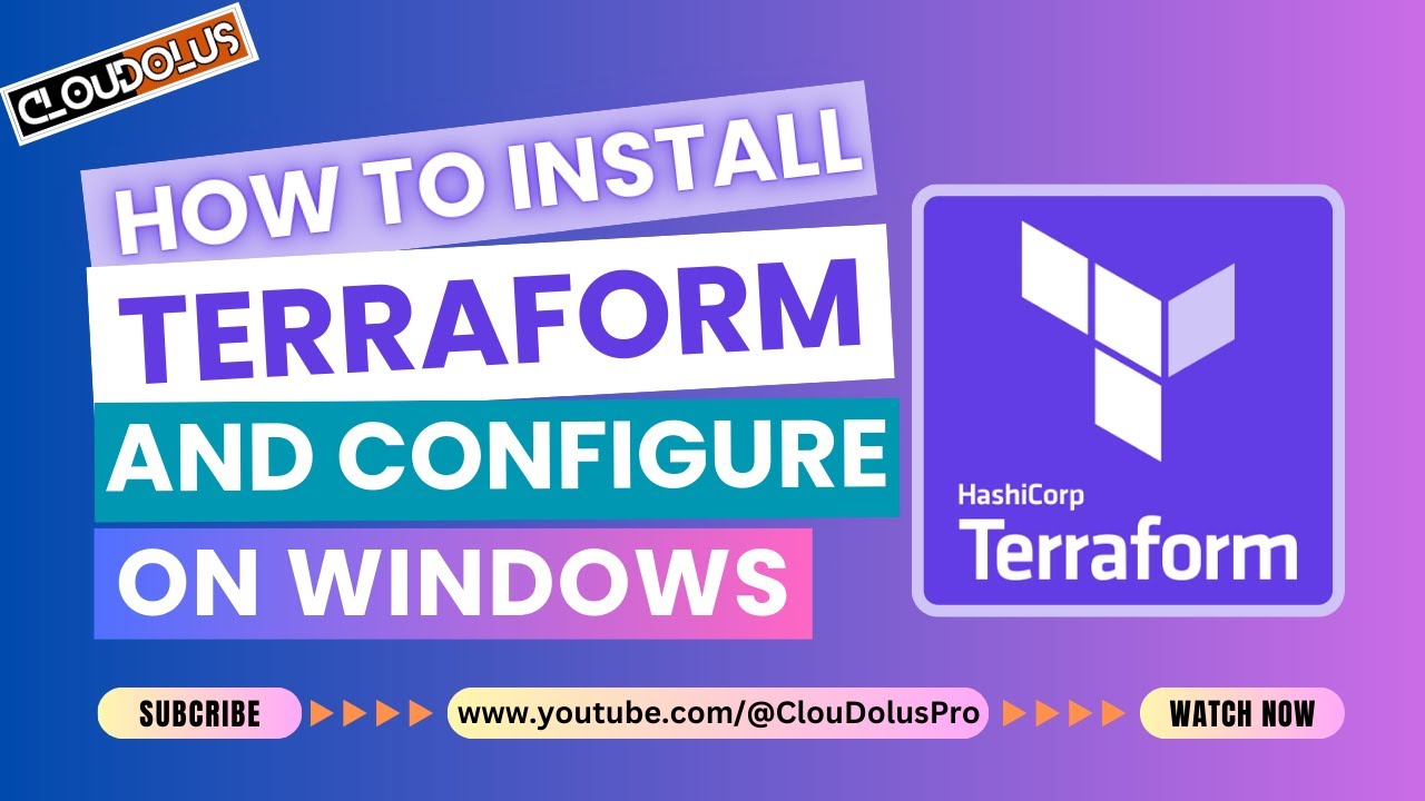 How To Install Terraform and Configure on Windows 11 | AWS DevOps - YouTube