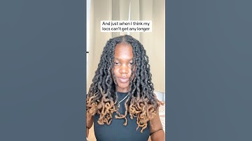 Starter Locs vs LONG LOCS😍4 Year Loc Journey Growth #locjourney #locsjourney #locgrowth #hairgrowth